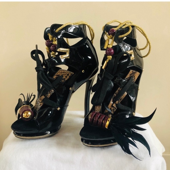 *INTEREST CHECK* Marc Jacobs for Louis Vuitton Spring 2009 Spicy Heel. ICONIC - Picture 1 of 2